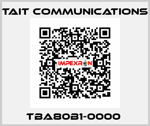 TBA80B1-0000  Tait communications