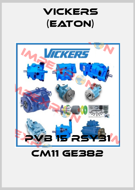 PVB 15 RSY31 CM11 GE382 Vickers (Eaton)