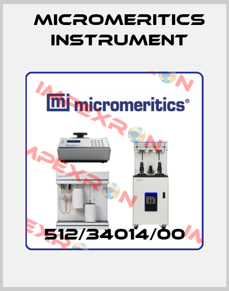 512/34014/00 Micromeritics Instrument