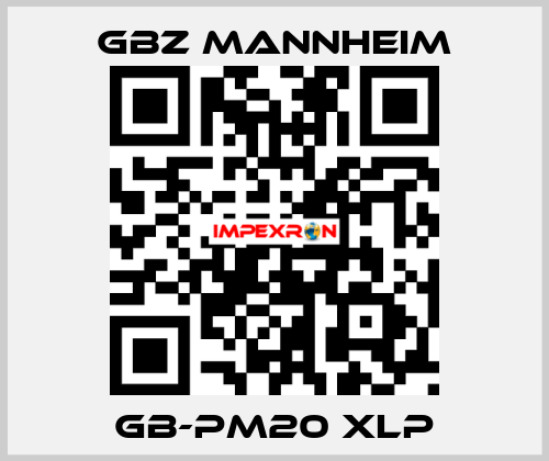 GB-PM20 XLP GBZ MANNHEIM