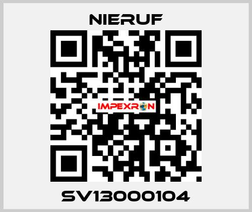 SV13000104 NIERUF