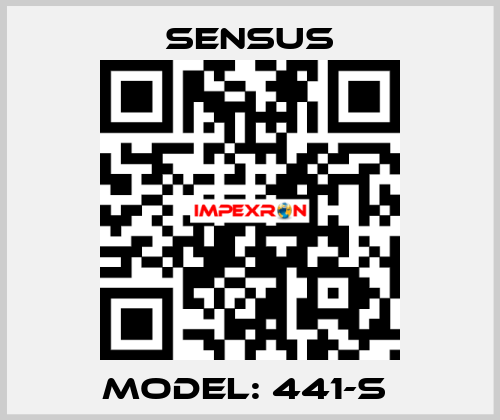 MODEL: 441-S  Sensus