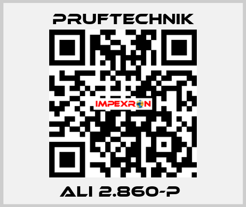 ALI 2.860-P  Pruftechnik