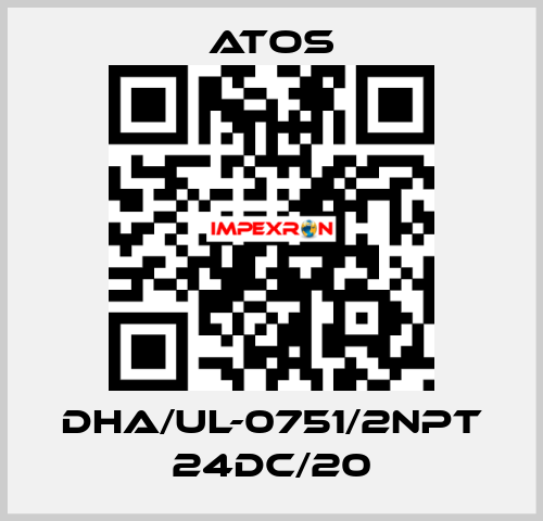 DHA/UL-0751/2NPT 24DC/20 Atos