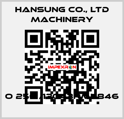 O 250 /13043RMH846 Hansung Precision