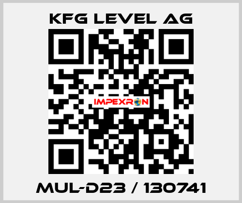 MUL-D23 / 130741 KFG Level AG