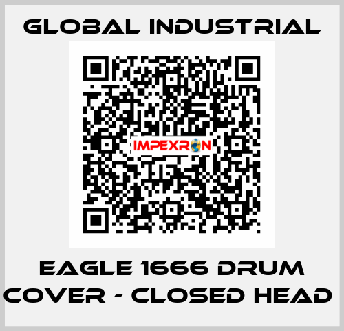Eagle 1666 Drum Cover - Closed Head  GLOBAL INDUSTRIAL