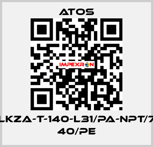 DLKZA-T-140-L31/PA-NPT/7C 40/PE Atos