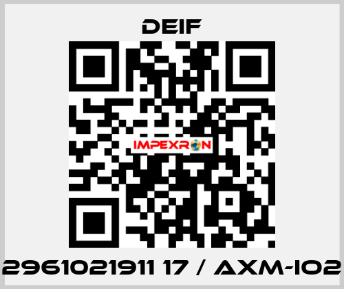 2961021911 17 / AXM-IO2 Deif