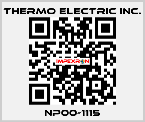NP00-1115 Thermo Electric Inc.
