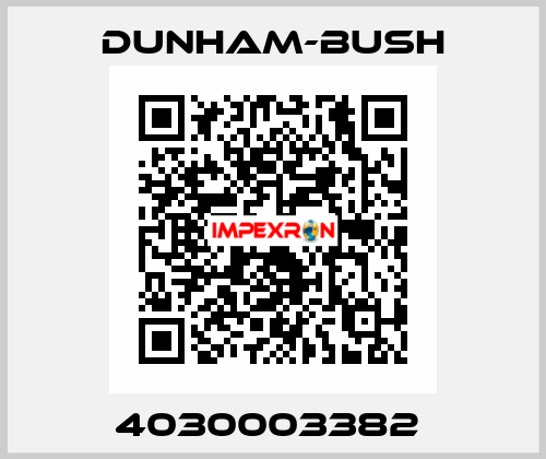 4030003382  Dunham-Bush