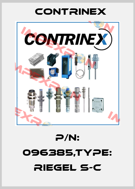 P/N: 096385,Type: RIEGEL S-C Contrinex