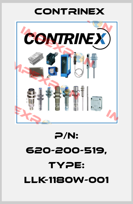 p/n: 620-200-519, Type: LLK-1180W-001 Contrinex