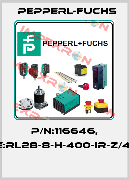 P/N:116646, Type:RL28-8-H-400-IR-Z/49/116  Pepperl-Fuchs