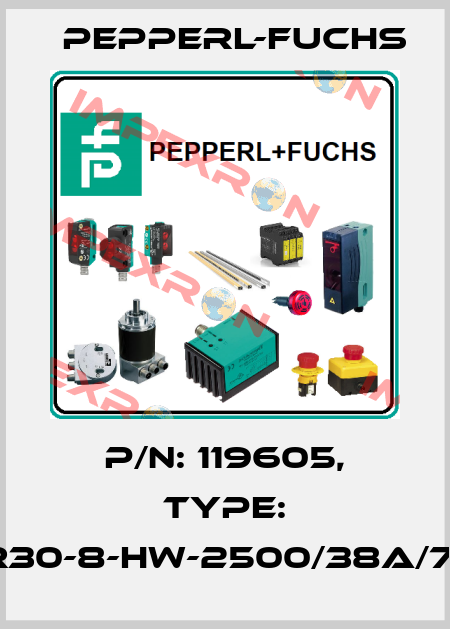 p/n: 119605, Type: AIR30-8-HW-2500/38a/76a Pepperl-Fuchs