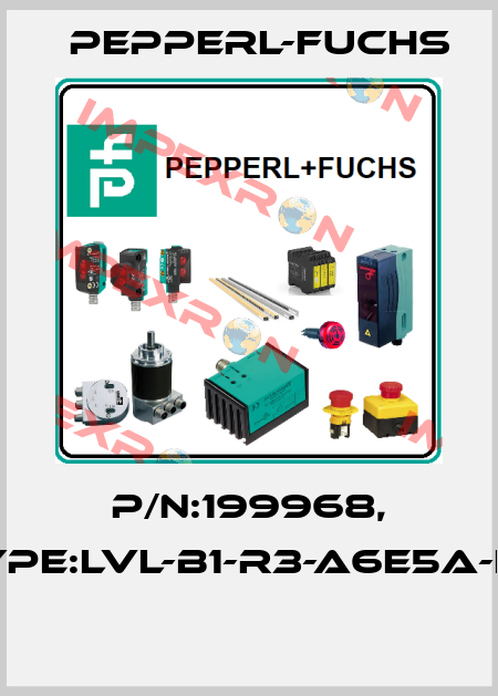 P/N:199968, Type:LVL-B1-R3-A6E5A-EX  Pepperl-Fuchs