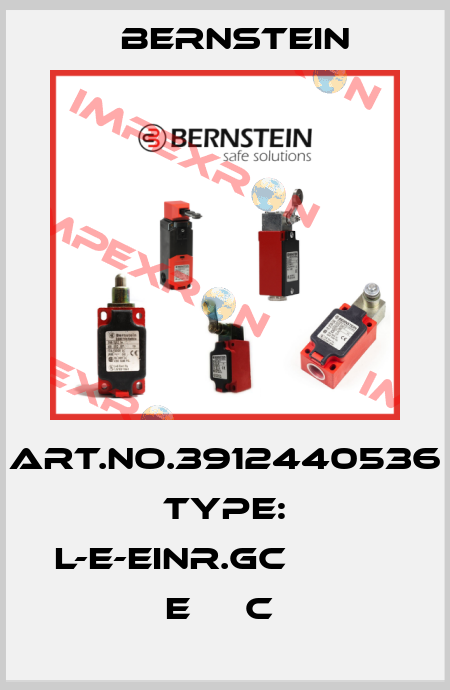Art.No.3912440536 Type: L-E-EINR.GC            E     C  Bernstein