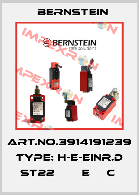 Art.No.3914191239 Type: H-E-EINR.D ST22        E     C  Bernstein