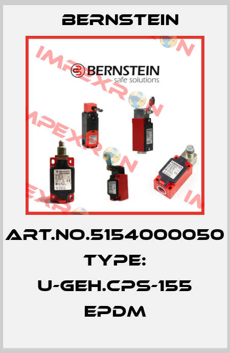 Art.No.5154000050 Type: U-GEH.CPS-155 EPDM Bernstein