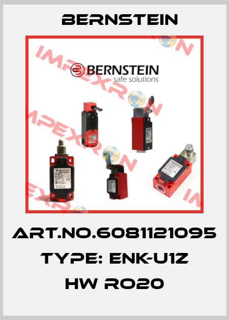 Art.No.6081121095 Type: ENK-U1Z HW RO20 Bernstein
