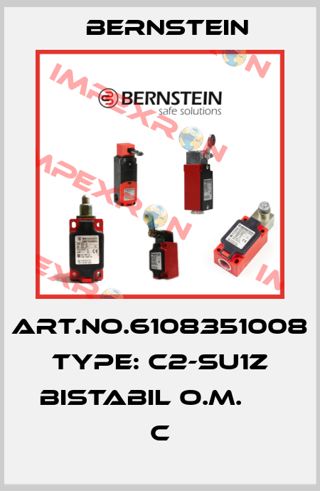 Art.No.6108351008 Type: C2-SU1Z BISTABIL O.M.        C Bernstein