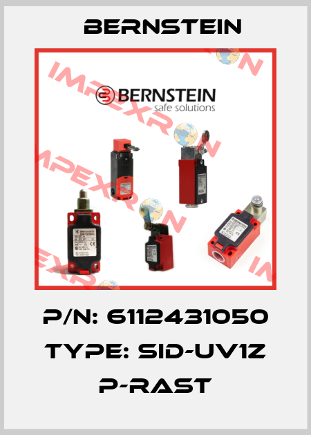 p/n: 6112431050 Type: SID-UV1Z P-RAST Bernstein