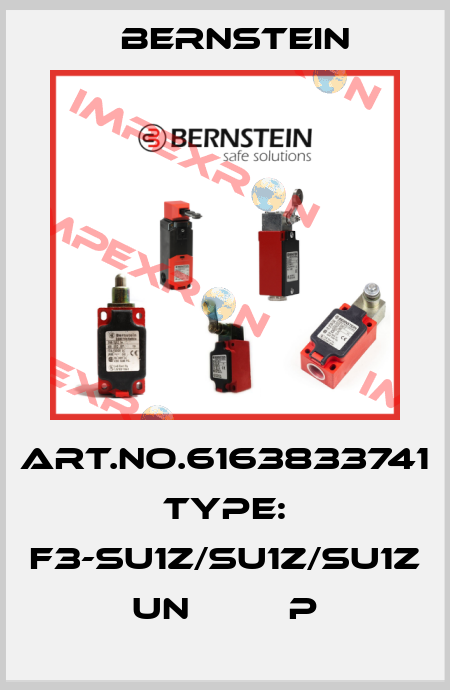 Art.No.6163833741 Type: F3-SU1Z/SU1Z/SU1Z UN         P Bernstein
