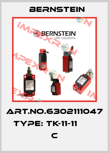 Art.No.6302111047 Type: TK-11-11                     C Bernstein