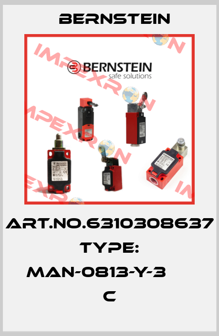 Art.No.6310308637 Type: MAN-0813-Y-3                 C Bernstein