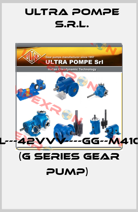 PGL---42VVV----GG--M4100L (G series gear pump)  Ultra Pompe S.r.l.