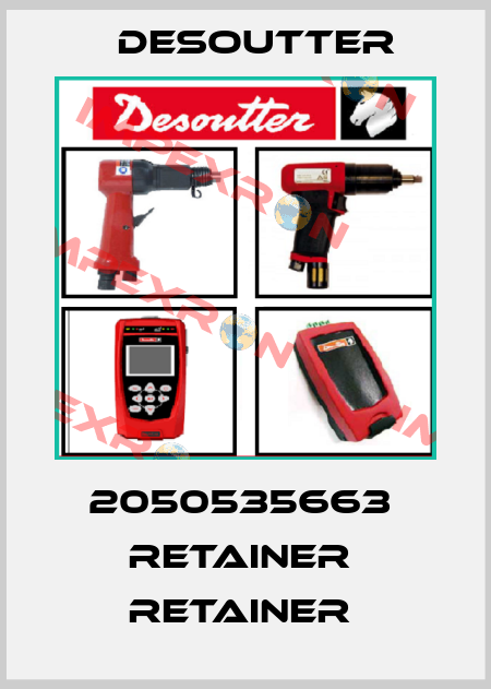 2050535663  RETAINER  RETAINER  Desoutter