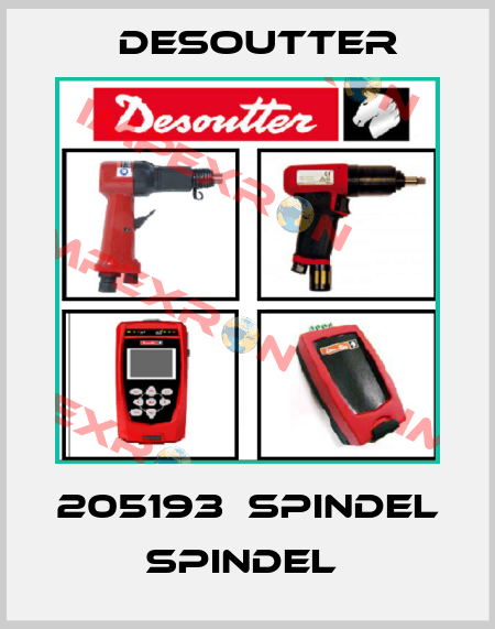 205193  SPINDEL  SPINDEL  Desoutter