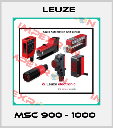 MSC 900 - 1000  Leuze