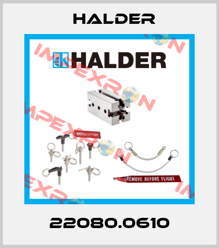 22080.0610 Halder