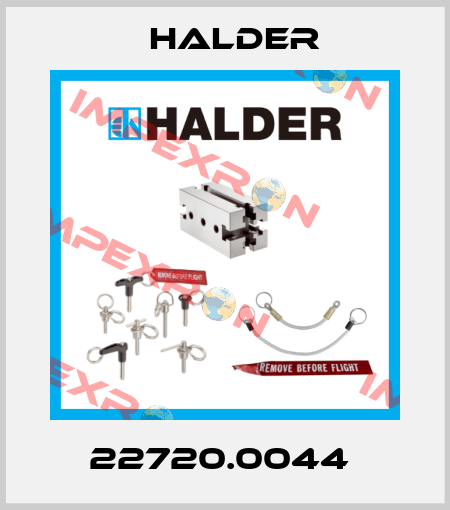 22720.0044  Halder