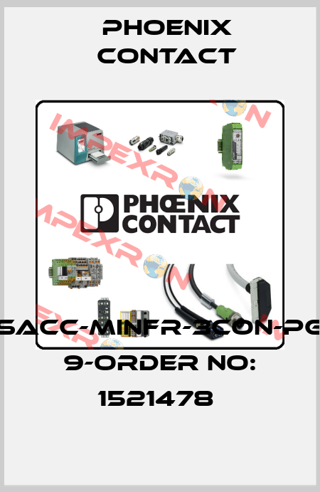 SACC-MINFR-3CON-PG 9-ORDER NO: 1521478  Phoenix Contact