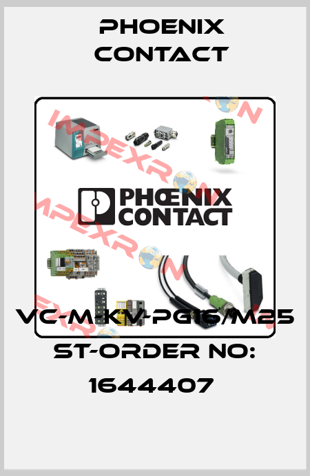 VC-M-KV-PG16/M25 ST-ORDER NO: 1644407  Phoenix Contact