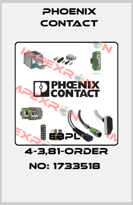 EBPL  4-3,81-ORDER NO: 1733518  Phoenix Contact