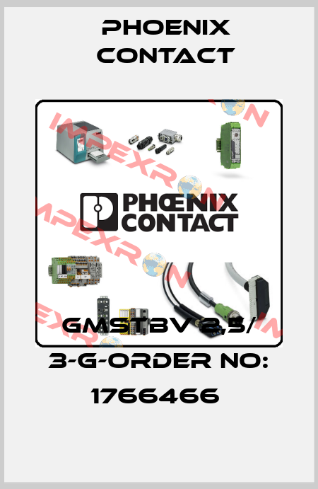 GMSTBV 2,5/ 3-G-ORDER NO: 1766466  Phoenix Contact