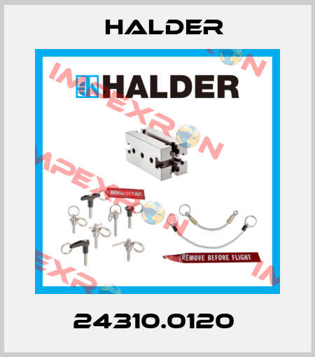 24310.0120  Halder