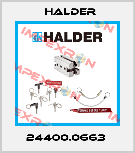 24400.0663  Halder