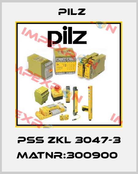 PSS ZKL 3047-3 MatNr:300900  Pilz