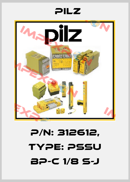 p/n: 312612, Type: PSSu BP-C 1/8 S-J Pilz
