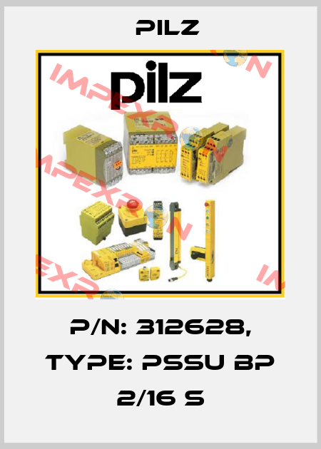 p/n: 312628, Type: PSSu BP 2/16 S Pilz