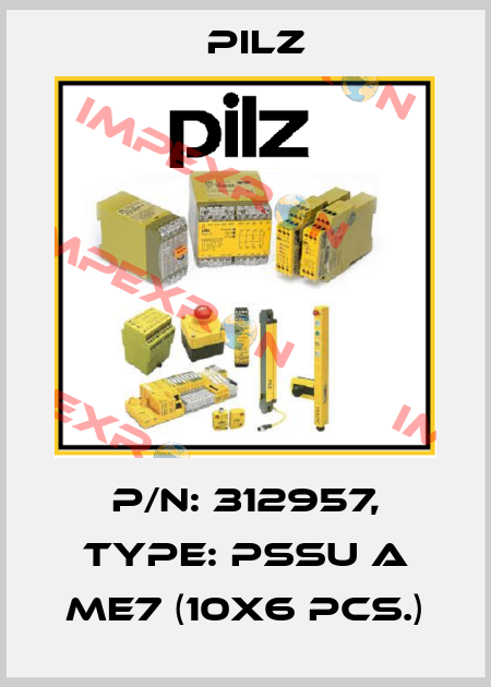 p/n: 312957, Type: PSSu A ME7 (10x6 pcs.) Pilz