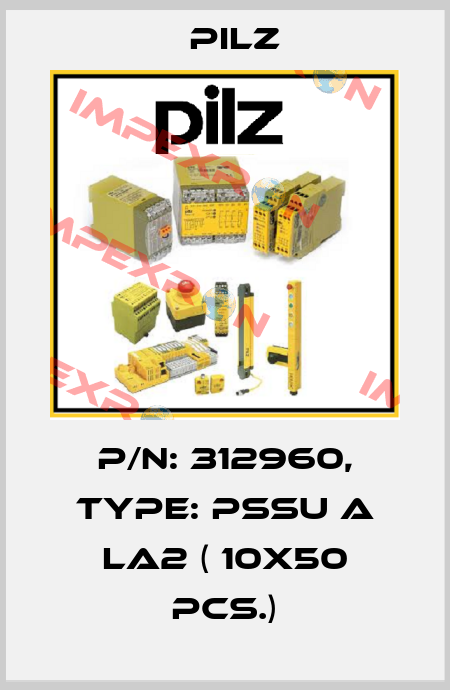 p/n: 312960, Type: PSSu A LA2 ( 10x50 pcs.) Pilz
