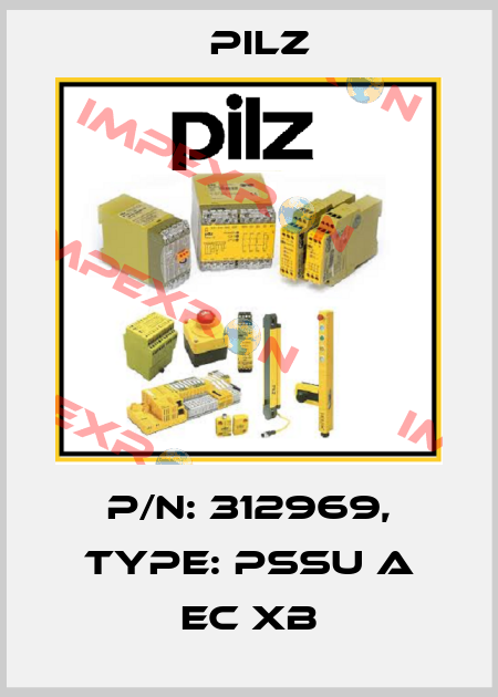p/n: 312969, Type: PSSu A EC XB Pilz