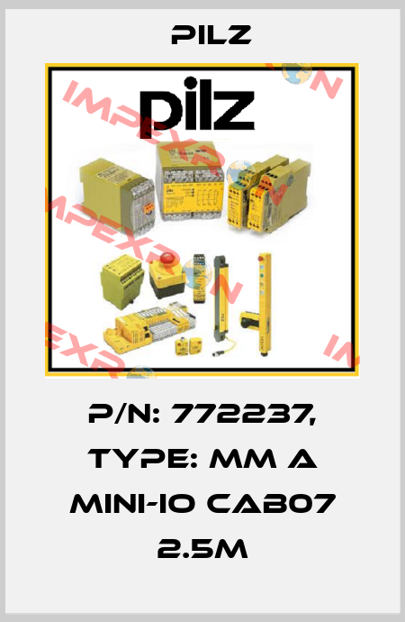 p/n: 772237, Type: MM A MINI-IO CAB07 2.5m Pilz