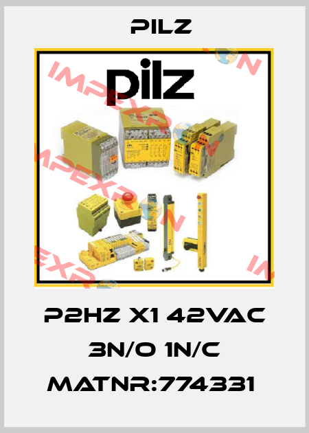 P2HZ X1 42VAC 3n/o 1n/c MatNr:774331  Pilz