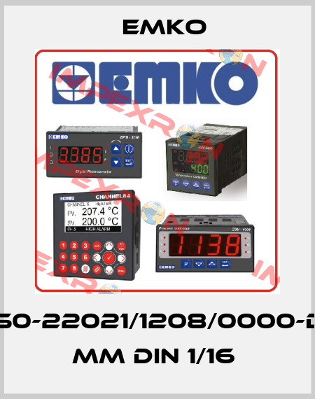 ESM-4450-22021/1208/0000-D:48x48 mm DIN 1/16  EMKO